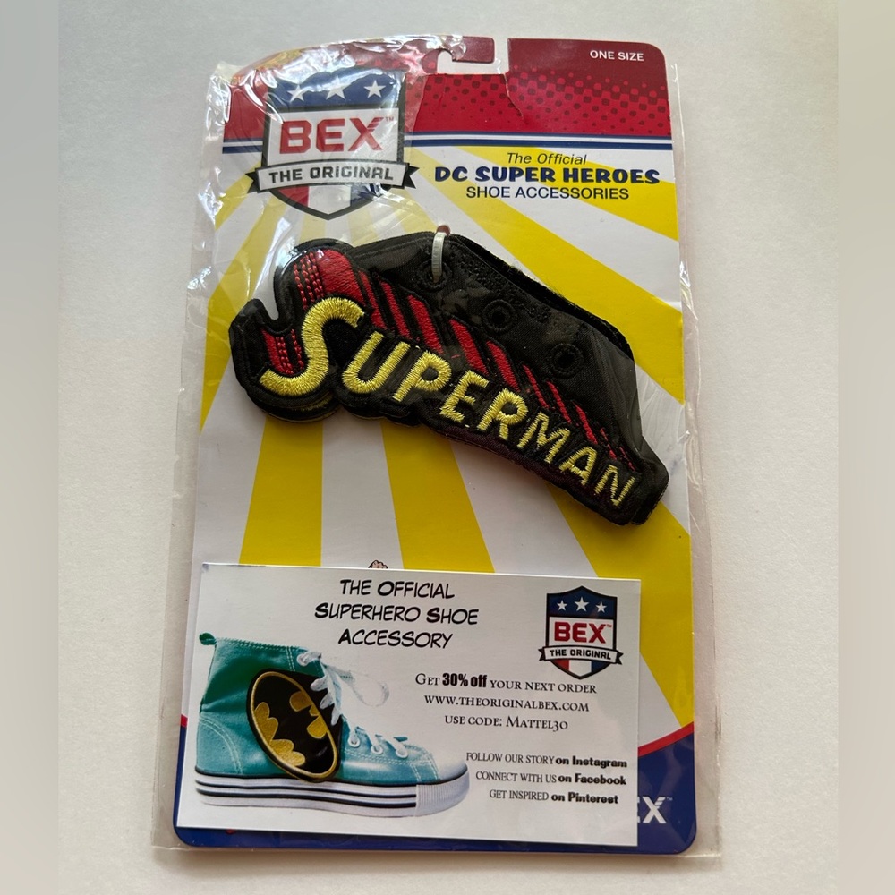 The official Superhero Shoe Accessory